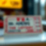 Historic lottery ticket showcasing the evolution of lottery games