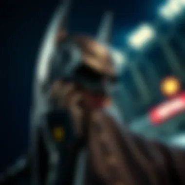 Exploration of social inequality represented by Batman