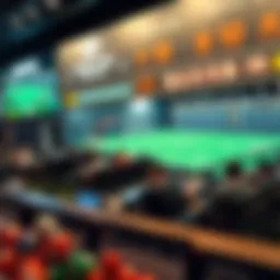 Overview of the BetKorea platform showcasing lottery and sports betting features