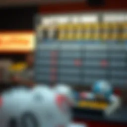 Visual representation of lottery statistics and odds