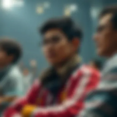 Visual representation of community engagement in betting