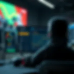 Visual representation of an online betting platform