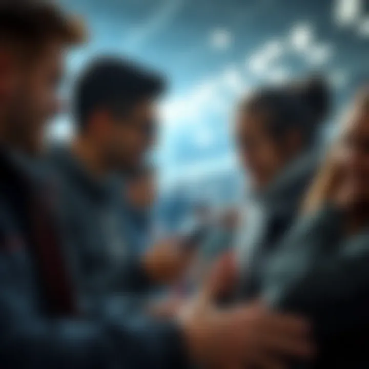 Fans engaging with sports betting platforms