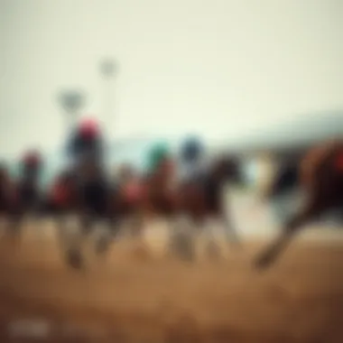 Illustration of betting strategies in horse racing