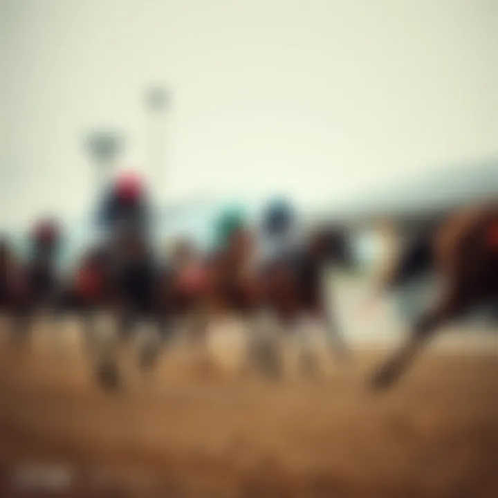 Illustration of betting strategies in horse racing