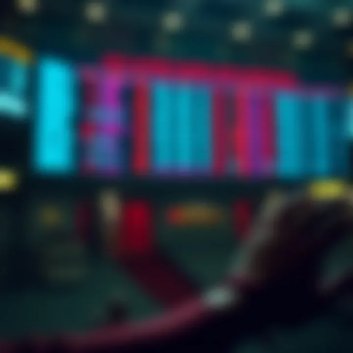 Historical data visualization for lottery results