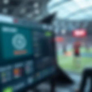 Illustration of a secure betting platform interface