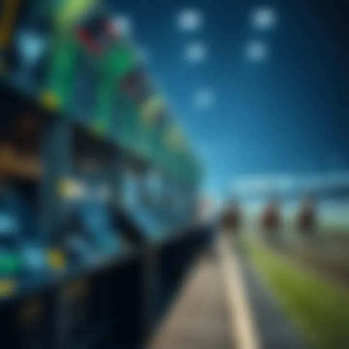 Innovations in Betting Systems for Horse Racing Modern betting system at a horse racing track