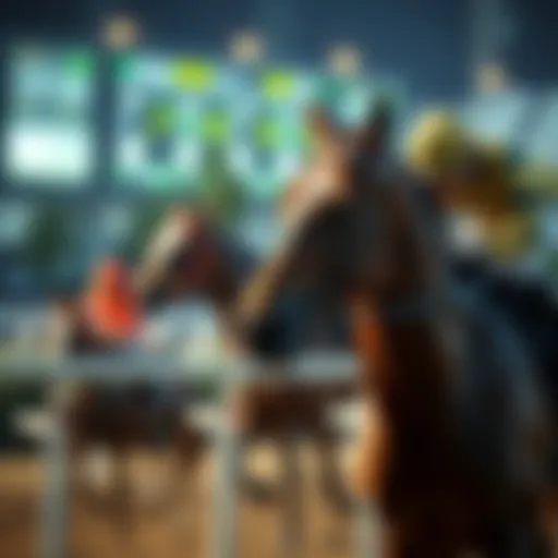 Real-time data analysis in horse racing