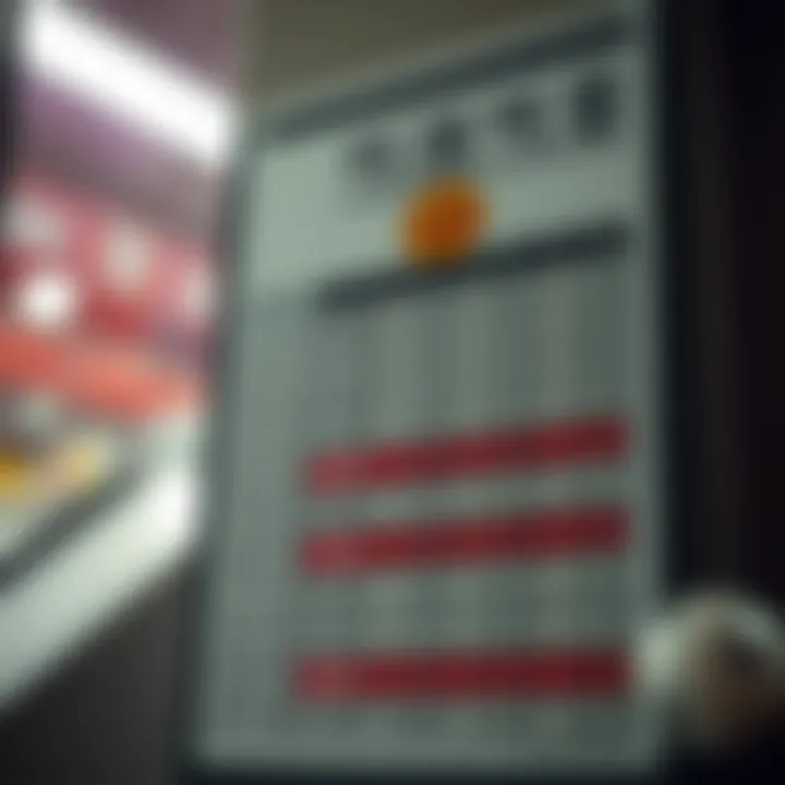 Odds of Winning the Korean Lotto A chart depicting the odds of winning in the Lotto