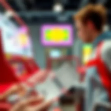 An engaging visual representation of lottery ticket buying and betting strategies