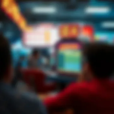 Conceptual illustration of lottery mechanics