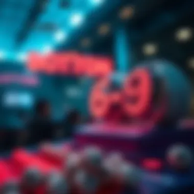 Visualizing the application of random number generators in lottery systems