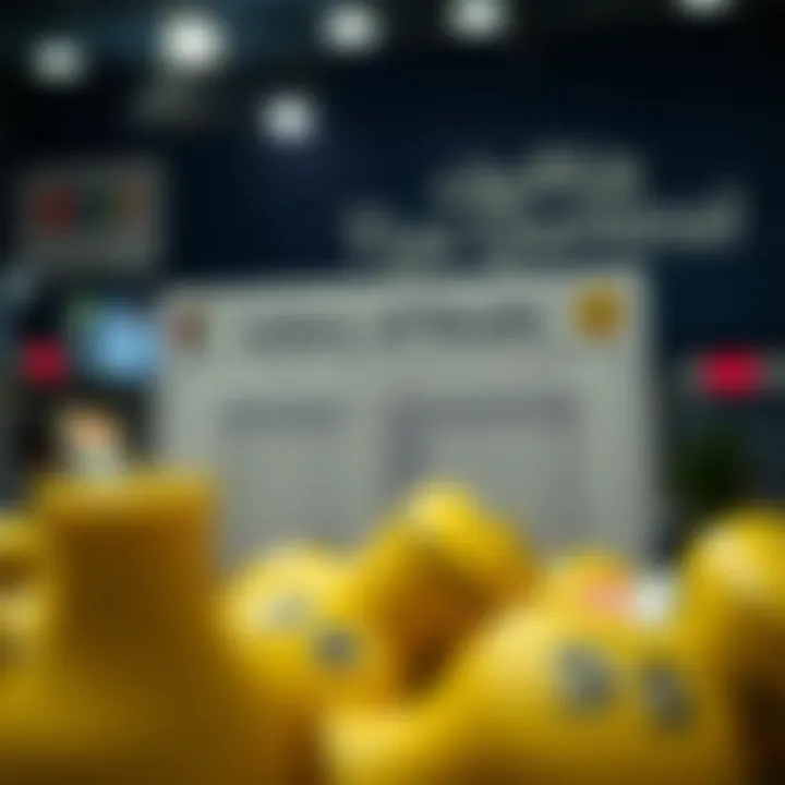 Visual representation of lottery results verification