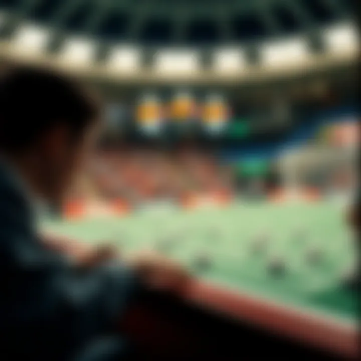 Visual representation of betting strategy