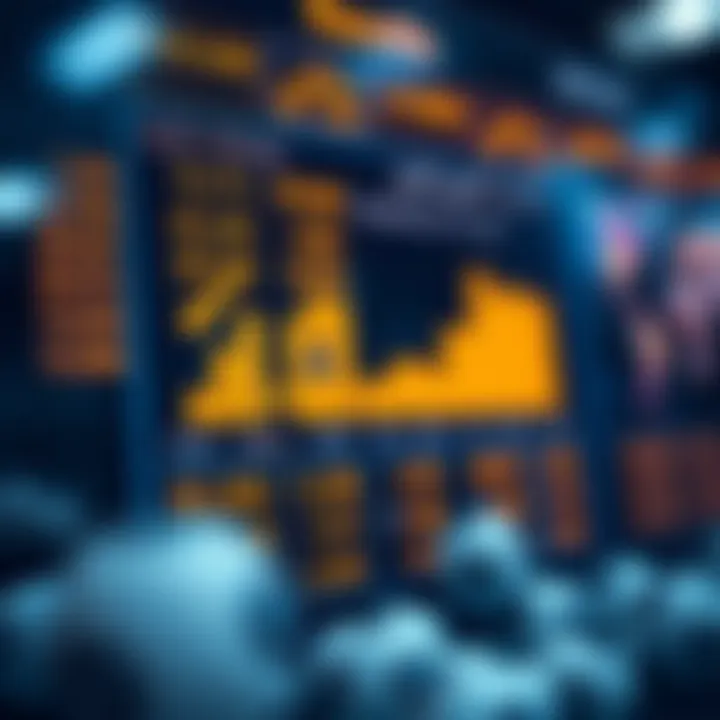 Visual representation of lottery statistics