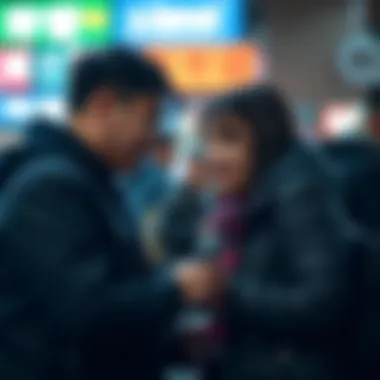 Community interactions in Lotto betting