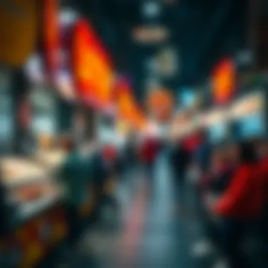 A visual representation of community trends in lottery