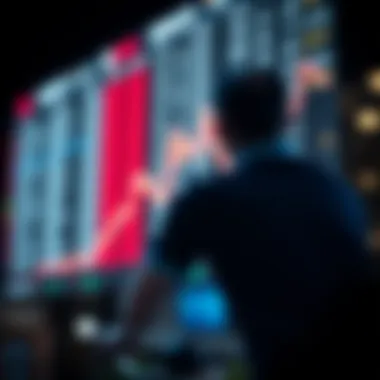 Visualization of lotto betting statistics