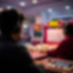 Conceptual visualization of lottery mechanics