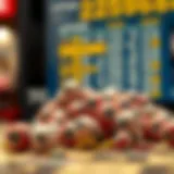 Statistical distribution of lottery numbers