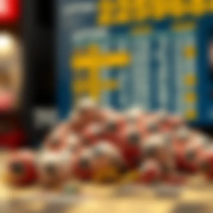 Statistical distribution of lottery numbers