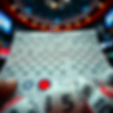 Winning Patterns in Lotto Analysis Illustration showcasing Lotto winning patterns