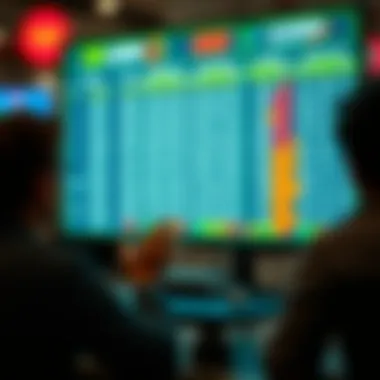 Visual representation of lottery results analysis