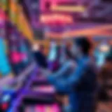 Visual representation of innovative lottery gaming