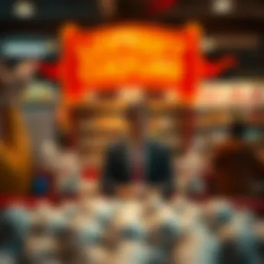 A conceptual illustration of lottery culture