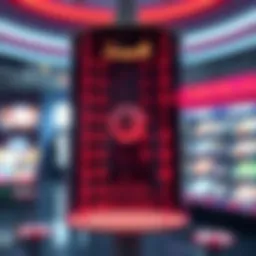 An abstract representation of innovative lottery technology