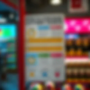 Infographic on purchasing methods for the lottery