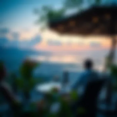 A scenic view of a peaceful lifestyle post-lottery win