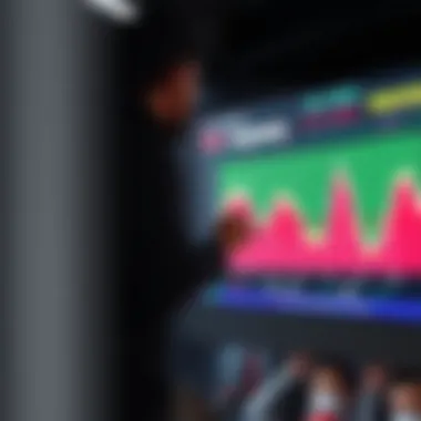 Analyzing Sports Betting Trends Visual representation of sports betting analytics