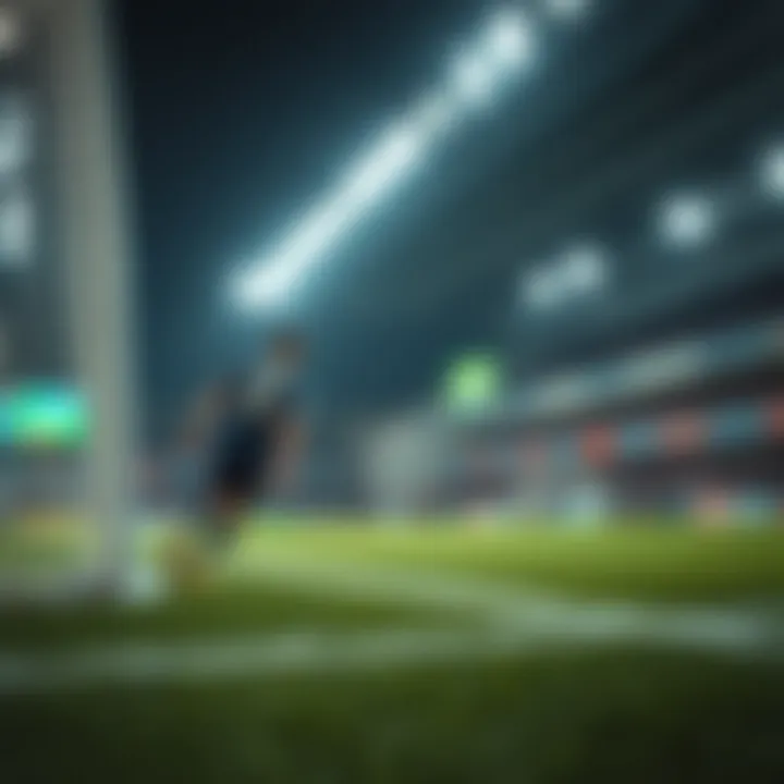 Graphical representation of sports betting influenced by random number generation