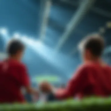 Illustration highlighting community involvement in betting