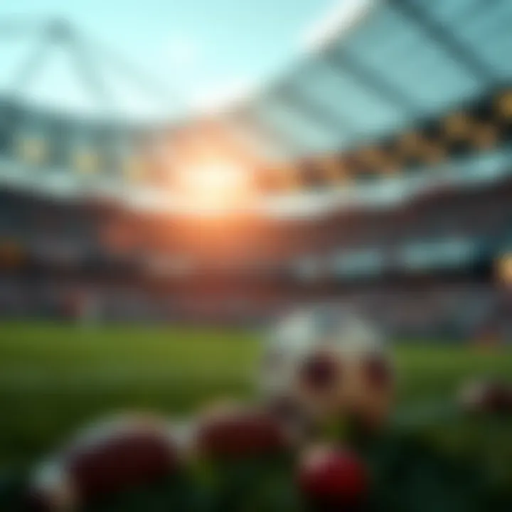 Visual representation of betting statistics and trends