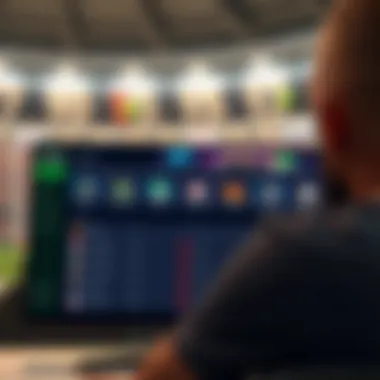 A detailed overview of the Tostoto platform interface showcasing betting options