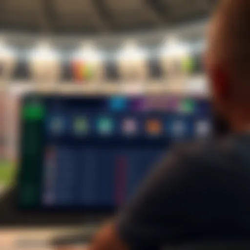 A detailed overview of the Tostoto platform interface showcasing betting options