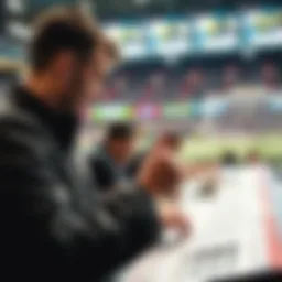 Conceptual representation of betting dynamics