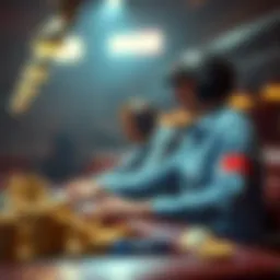 A visual representation of betting strategies