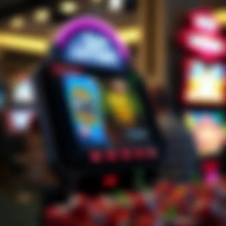 Engaging User Interface for Lottery Games User interface showcasing a lottery feature